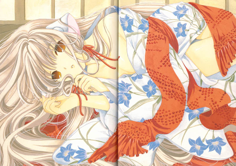 Otaku Gallery  / Art Books / Chobits - Your Eyes Only / color-037.jpg